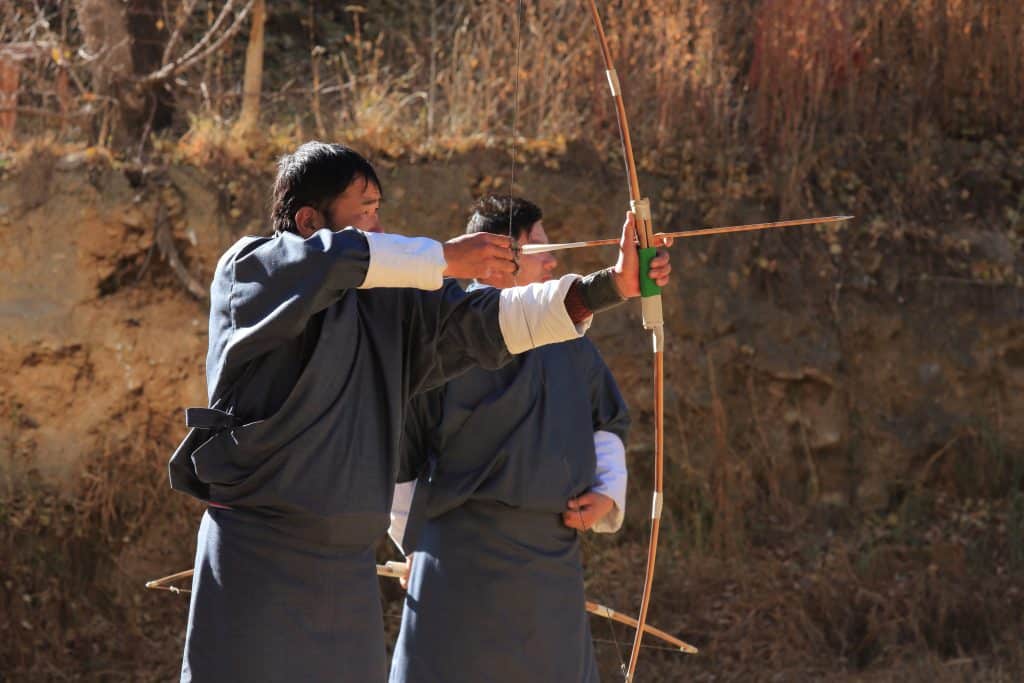 Thimphu,,Bhutan, nov,27,:,Unidentified,Men,Participate,In,The