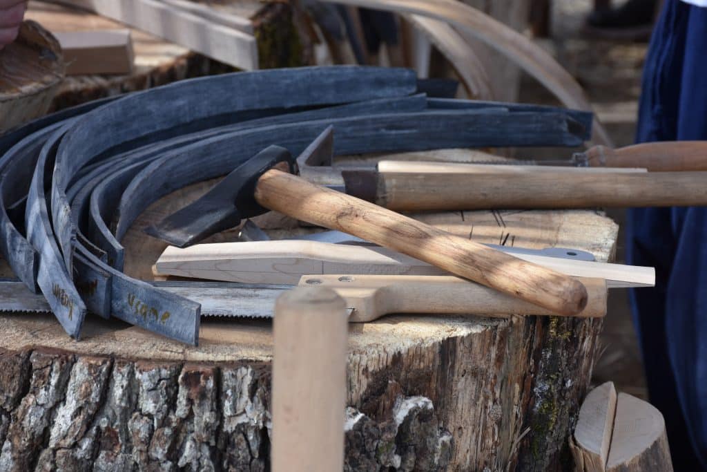 Animal,Horns,To,Be,Used,To,Make,Traditional,Bows