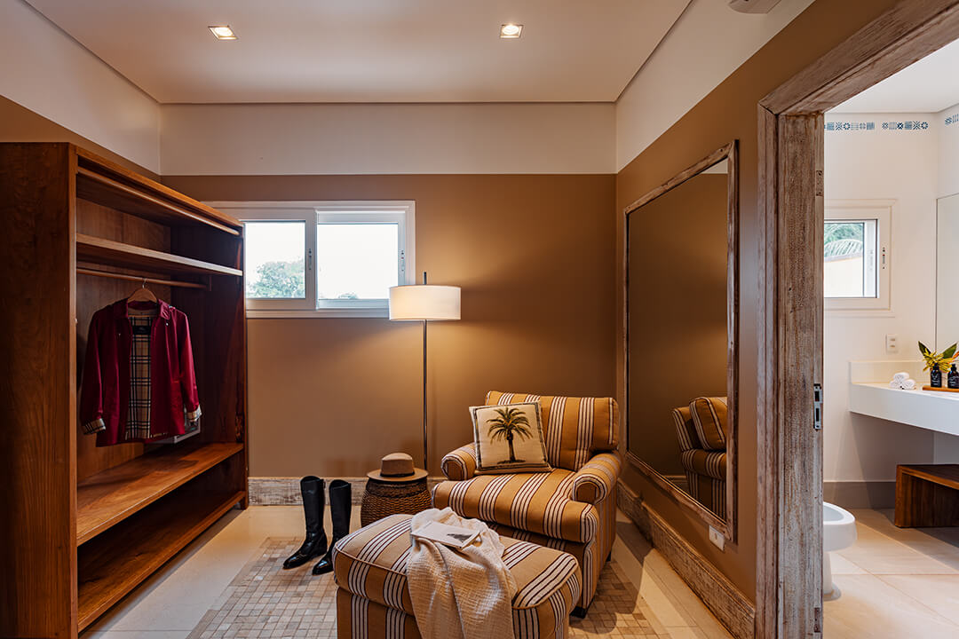 Bresil Refugio Caiman Ecologico Casa Caiman Suite Master dressing