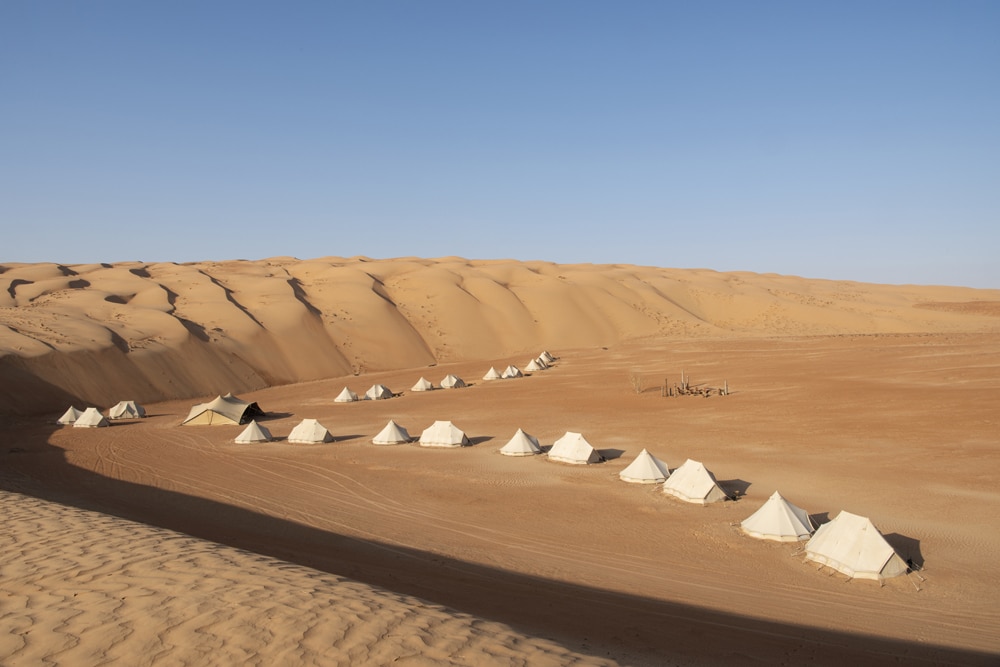 Camp Privé désert Oman