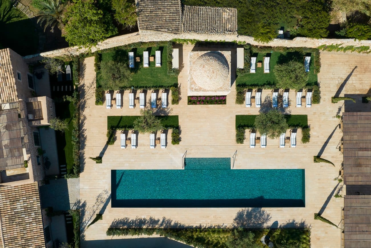 Can Ferrereta Majorque piscine extérieure