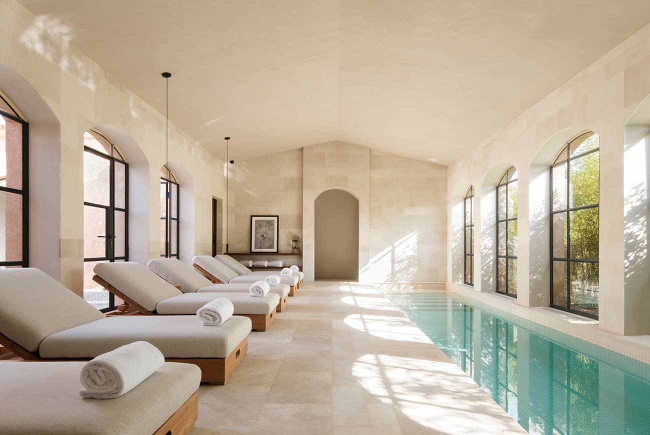 Can Ferrereta Majorque piscine interieure