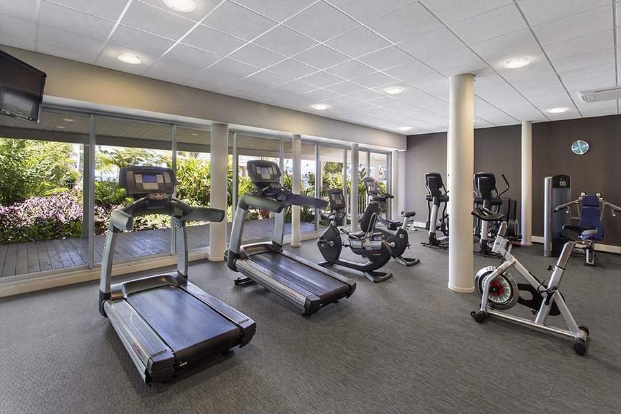 Château royal beach resort and spa Nouvelle Calédonie salle de sport
