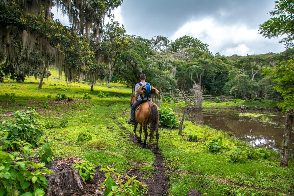 Horseback,Riding,At,The,Forest,Of,Miraflor,Natural,Reserve,,Nicaragua
