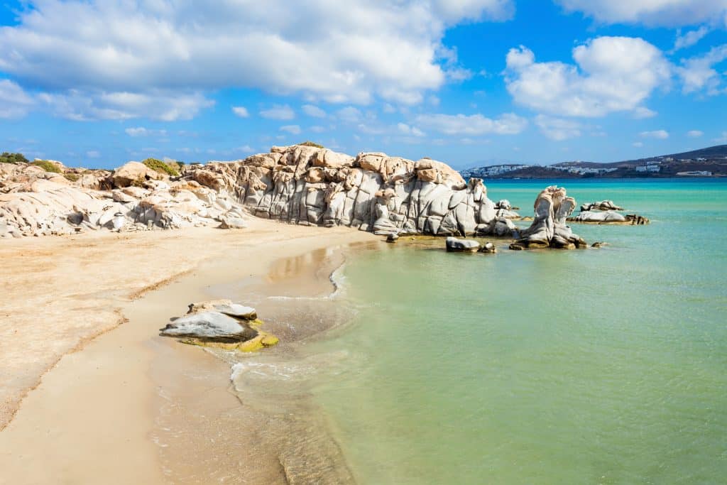 Kolimbithres,Beach,With,Beauty,Stone,Rocks,On,The,Paros,Island