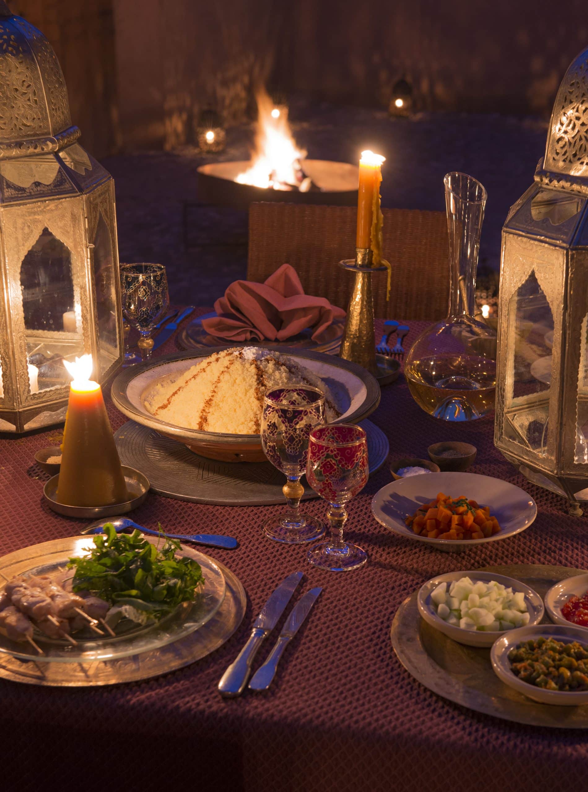 Dar Ahlam Maroc repas marocain