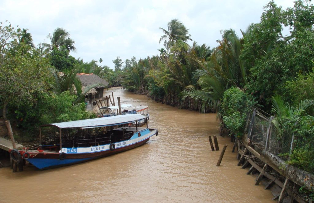 Delta Mekong Vietnam bateau