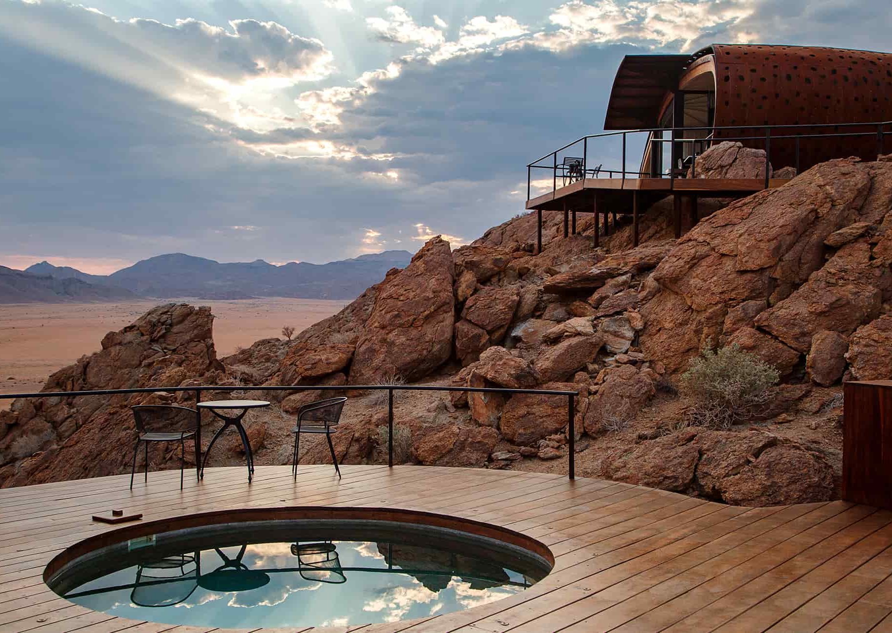 Desert Whisper Namibie piscine