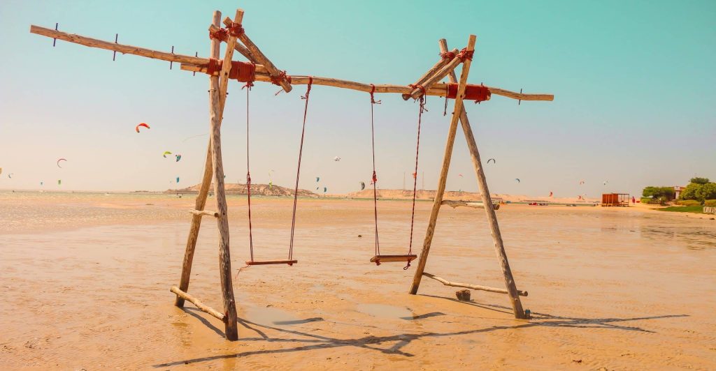 Détente baie de Dakhla Combo aventure kitesurf et quad à Dakhla Maroc