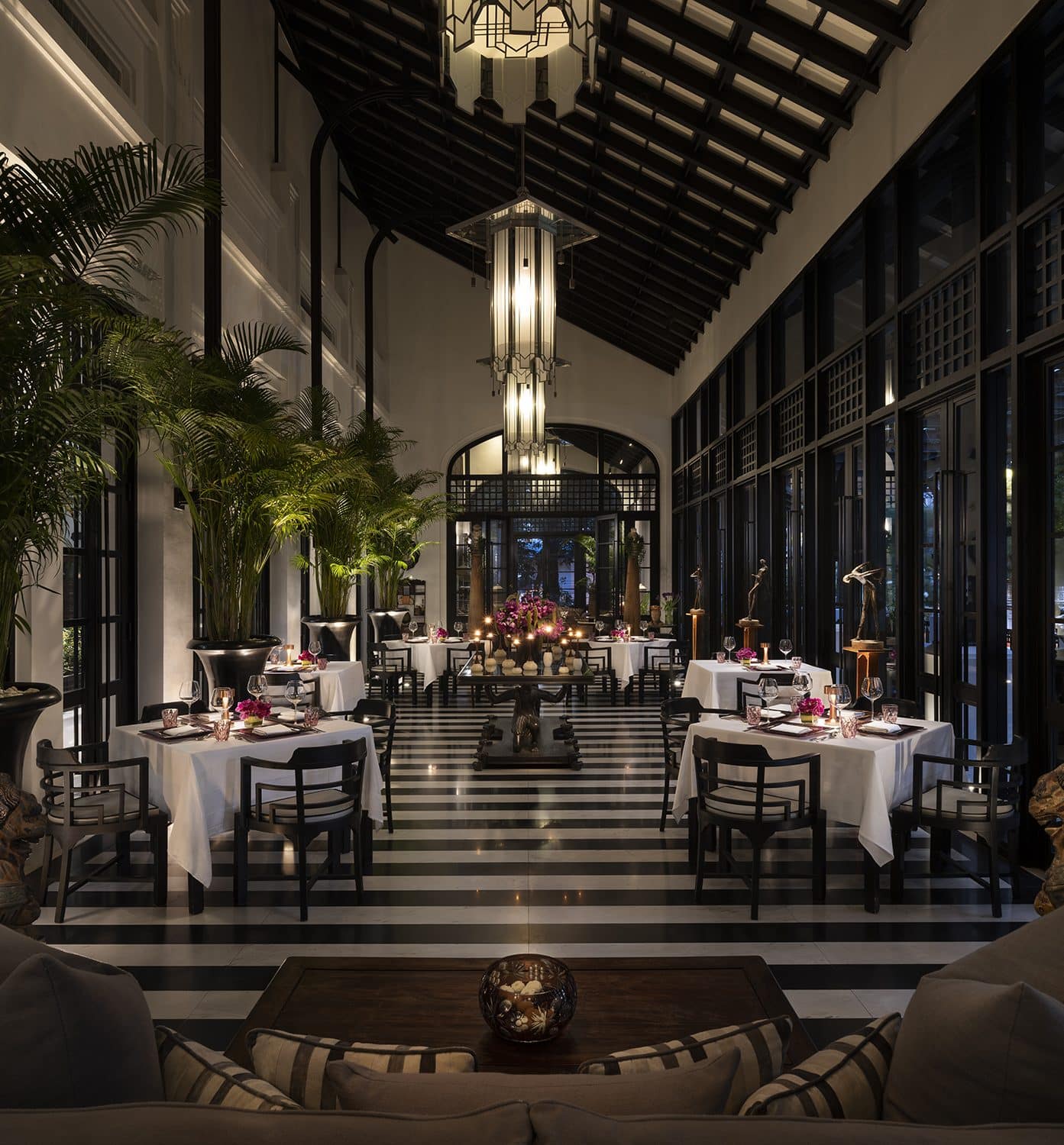 Diner restaurant Siam Hotel Bangkok Thaïlande