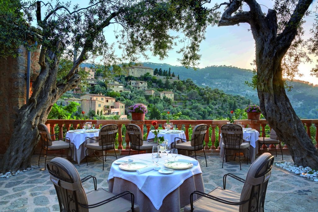 Échappée romantique à Majorque Valldemosa restaurant