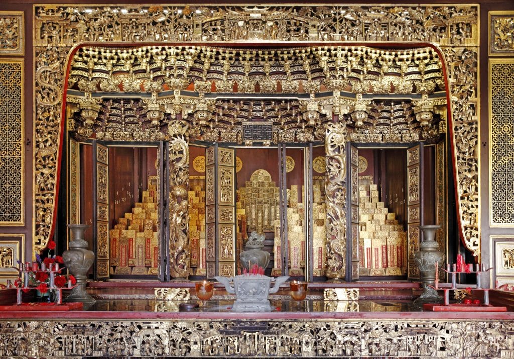 Penang,,Malaysia, ,Dec,13:,Facade,Of,The,Ancestral,Altar