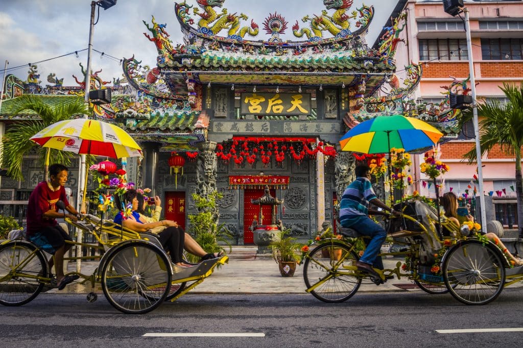Penang,,Malaysia, ,6,June,,2010:,Street,Scenes,In,The