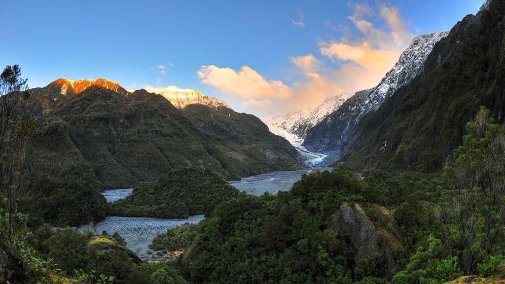 Franz,Josef,Glacier,In,New,Zealand