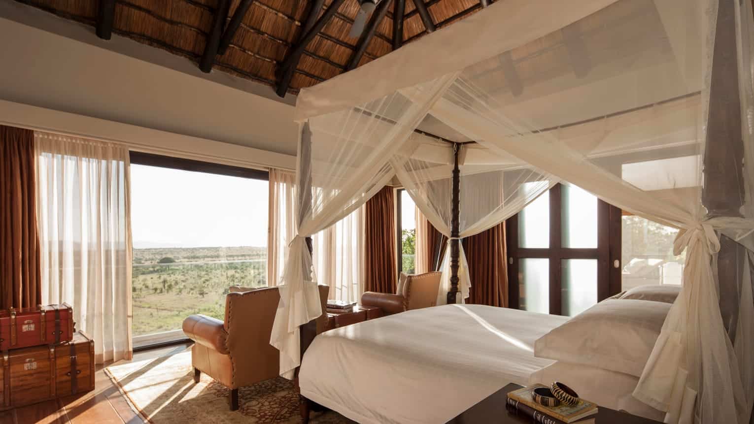 Four Seasons Safari Lodge Serengeti tanzanie chambre vue