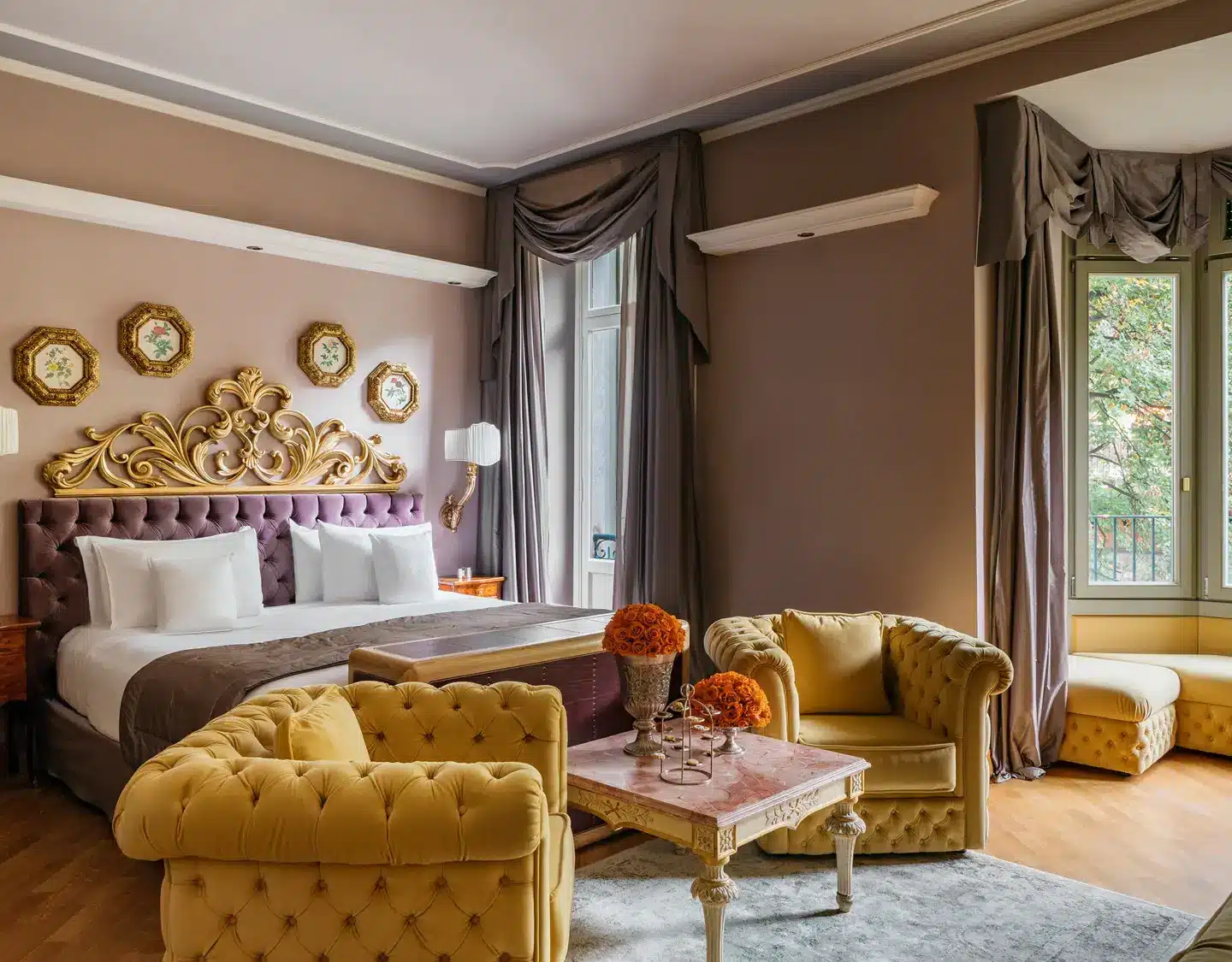 Grand Hotel Tremezzo Italie chambre