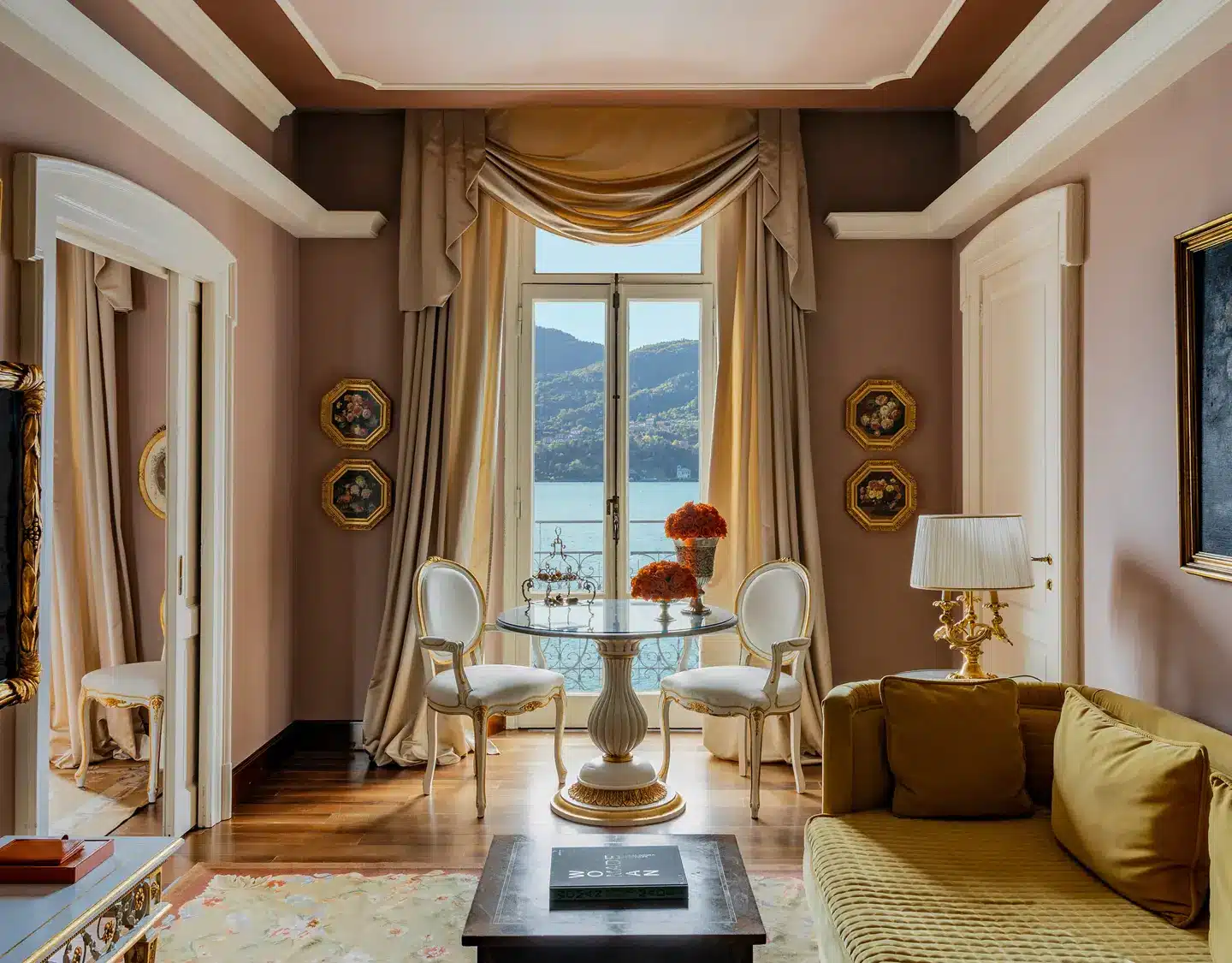 Grand Hotel Tremezzo Italie salon suite