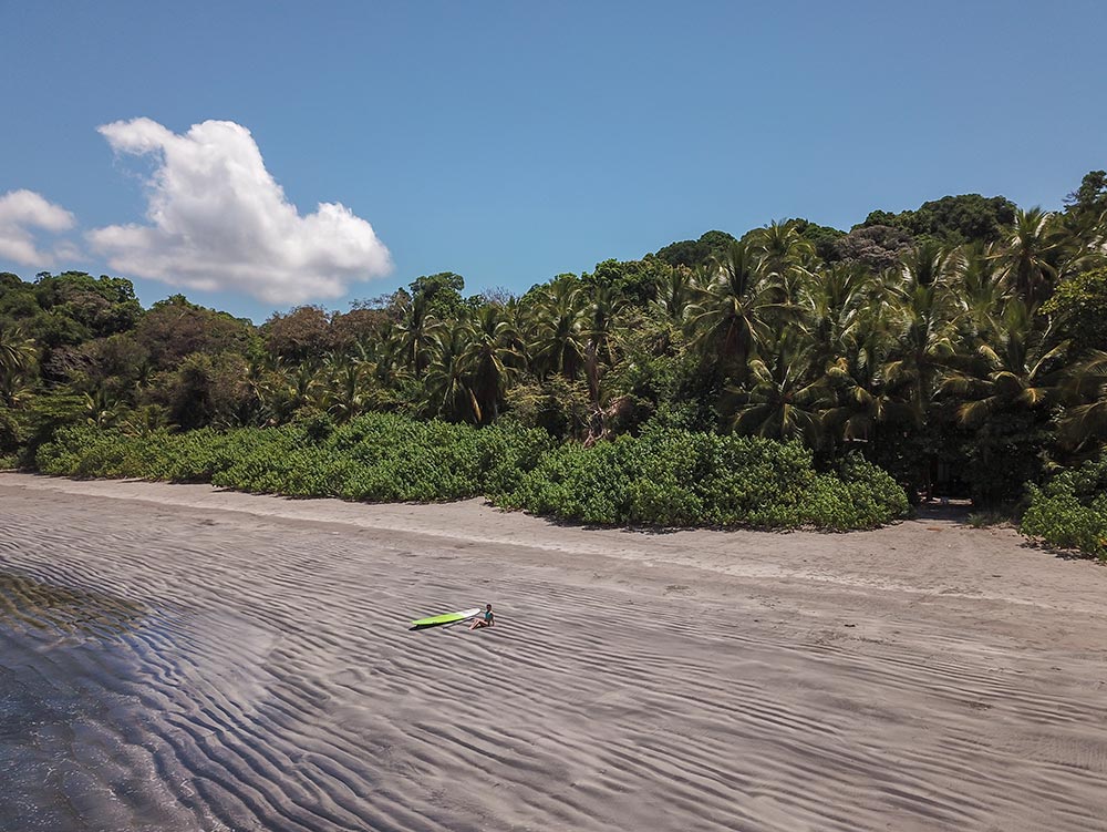 Isla Palenque Panama plage surf