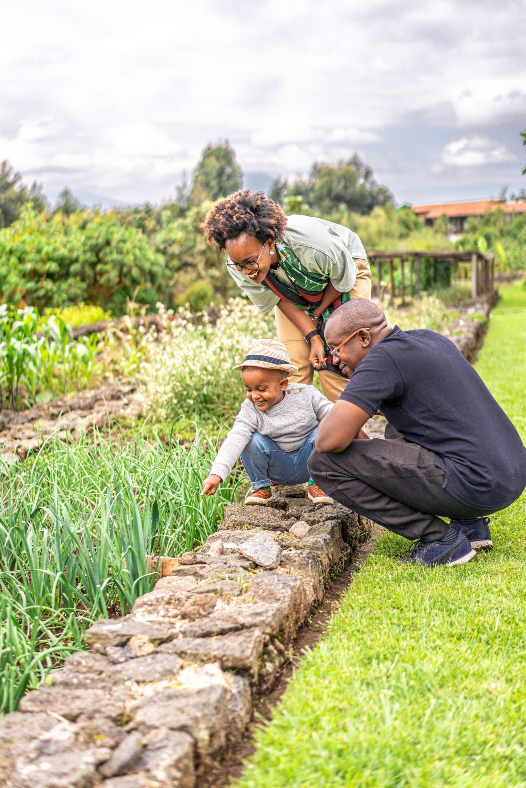 Jardin découverte enfant Singita Kwitonda Lodge Rwanda