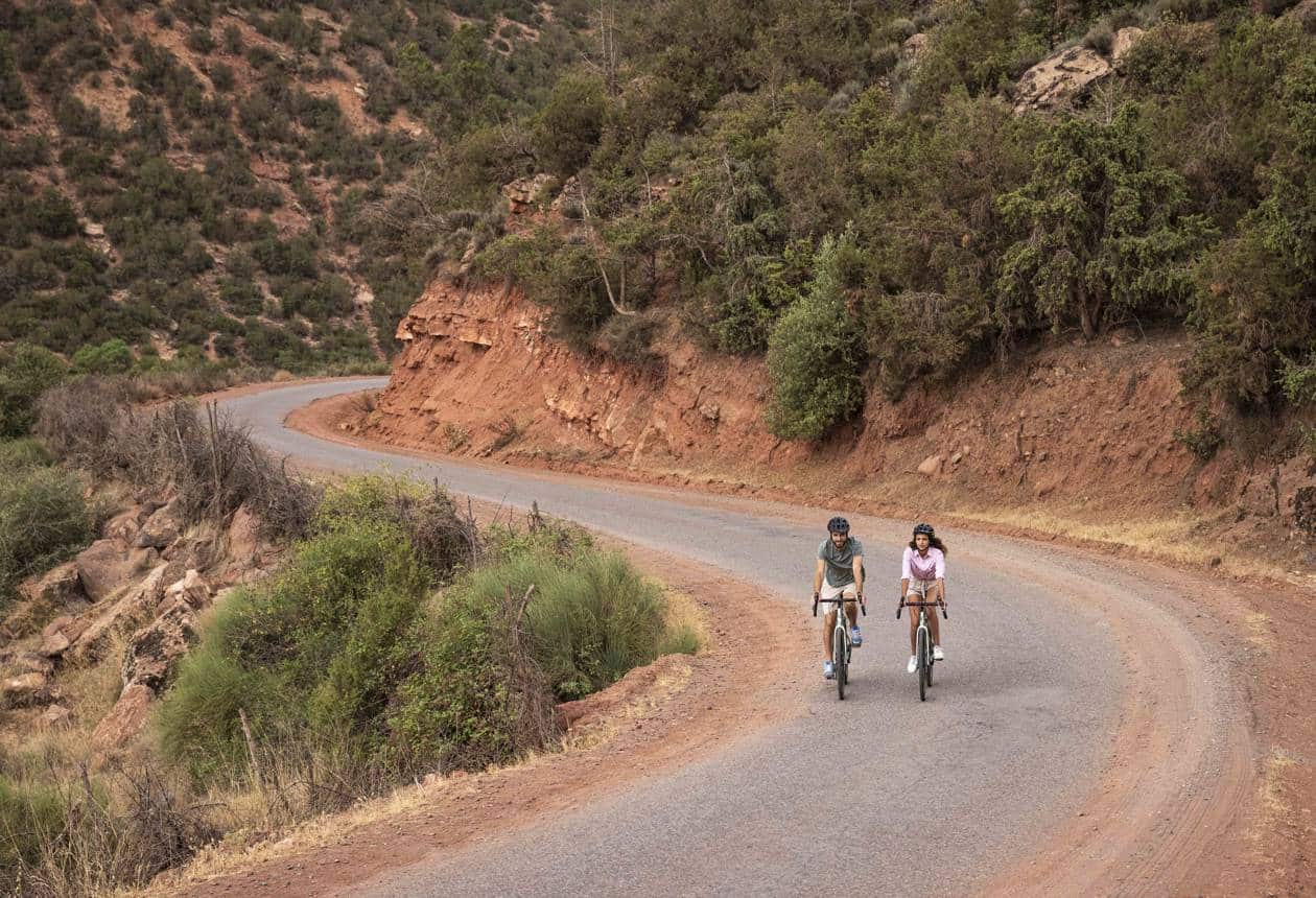 Kasbah Tamadot maroc vélo