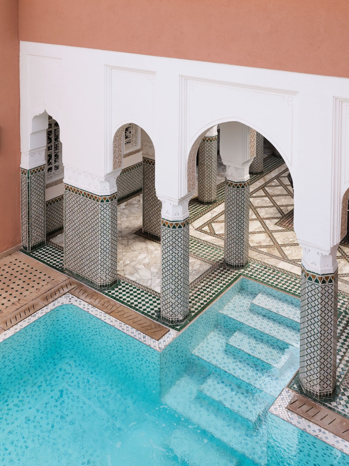 La mamounia maroc piscine