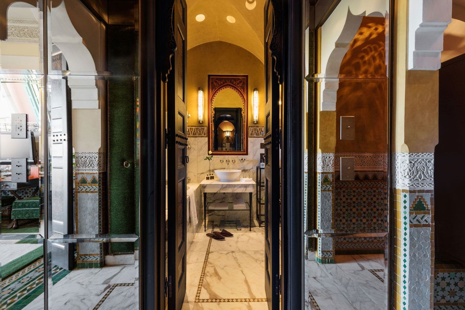 La mamounia maroc salle de bain