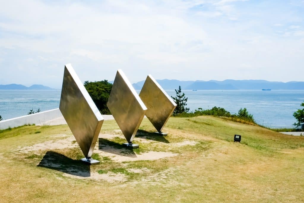 Shikoku,japan, ,June,3,:,Naoshima,Street,Facade,On,June