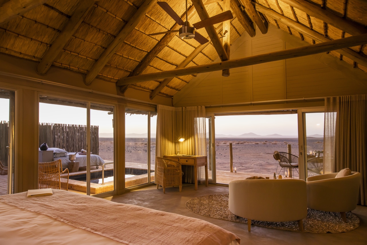 Little Kulala Namibie chambre vue