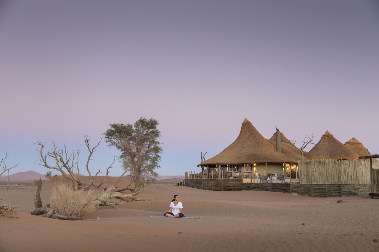 Little Kulala Namibie yoga lodge