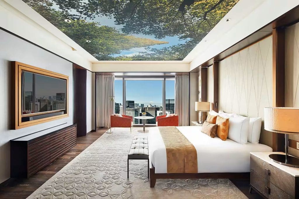 Mandarin oriental Tokyo Japon chambre de la suite présidentielle