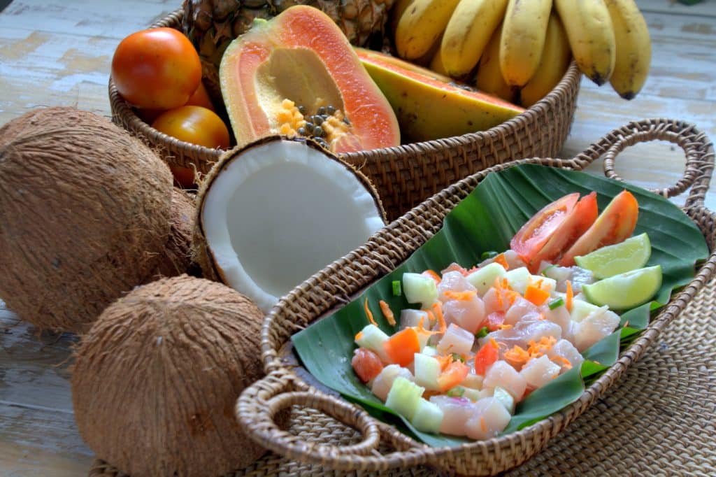 Traditional,Tahitian,Tuna,Salad