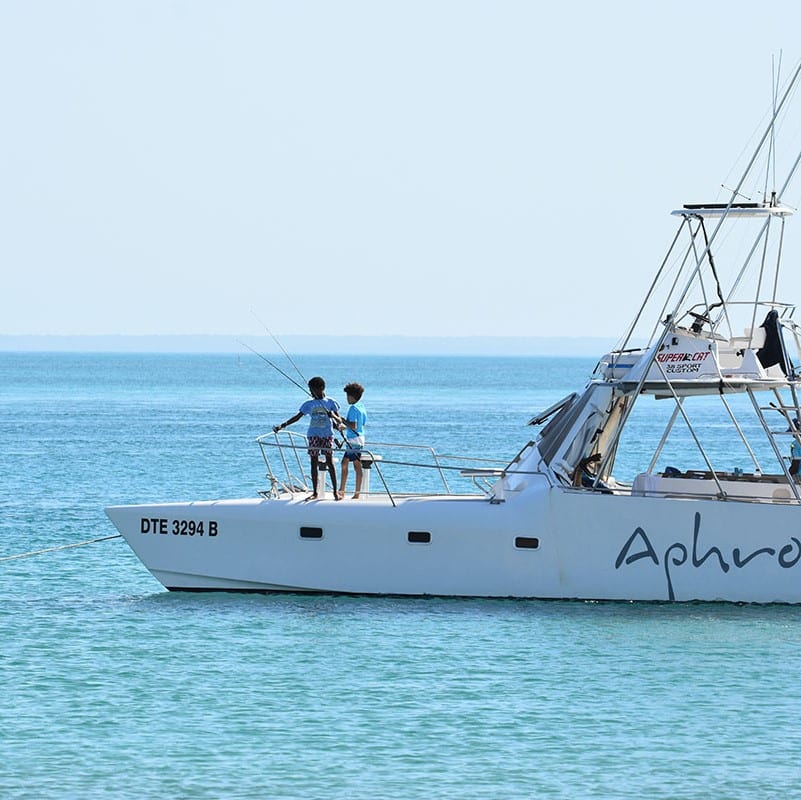 Pêche bateau Santorini Mozambique