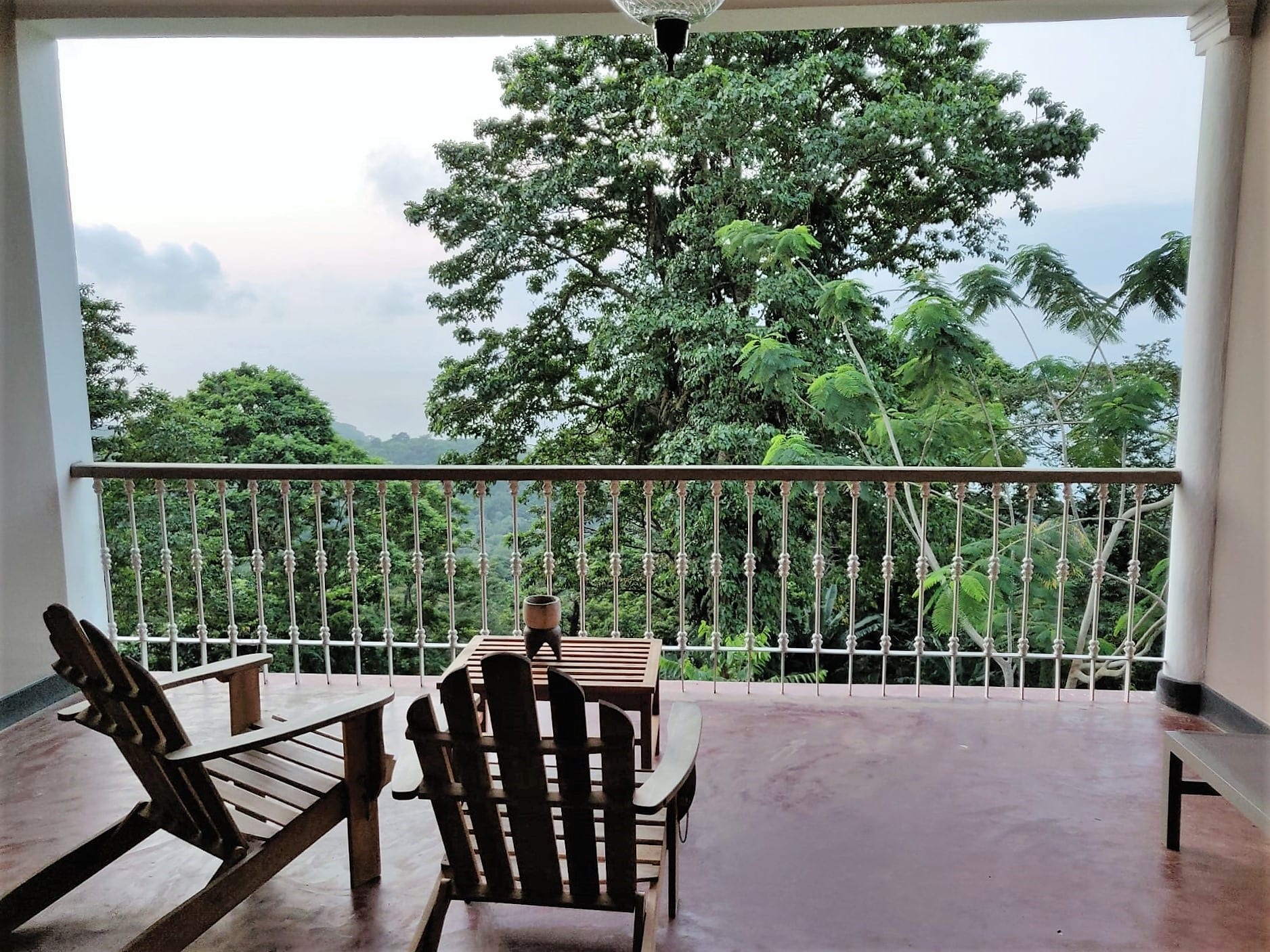 Roca sundy principe sao tomé & principe terrasse de la chambre