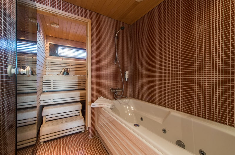 Ruka Peak Finlande sauna bain