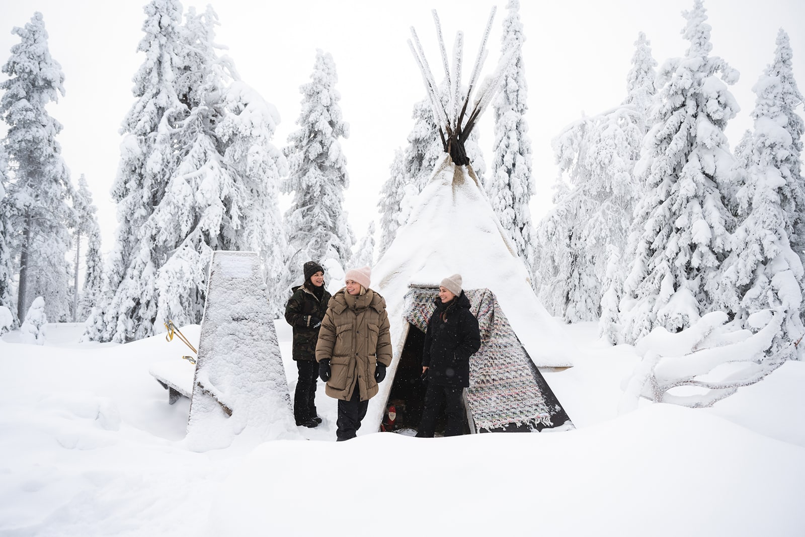 Ruka Peak Finlande tipi