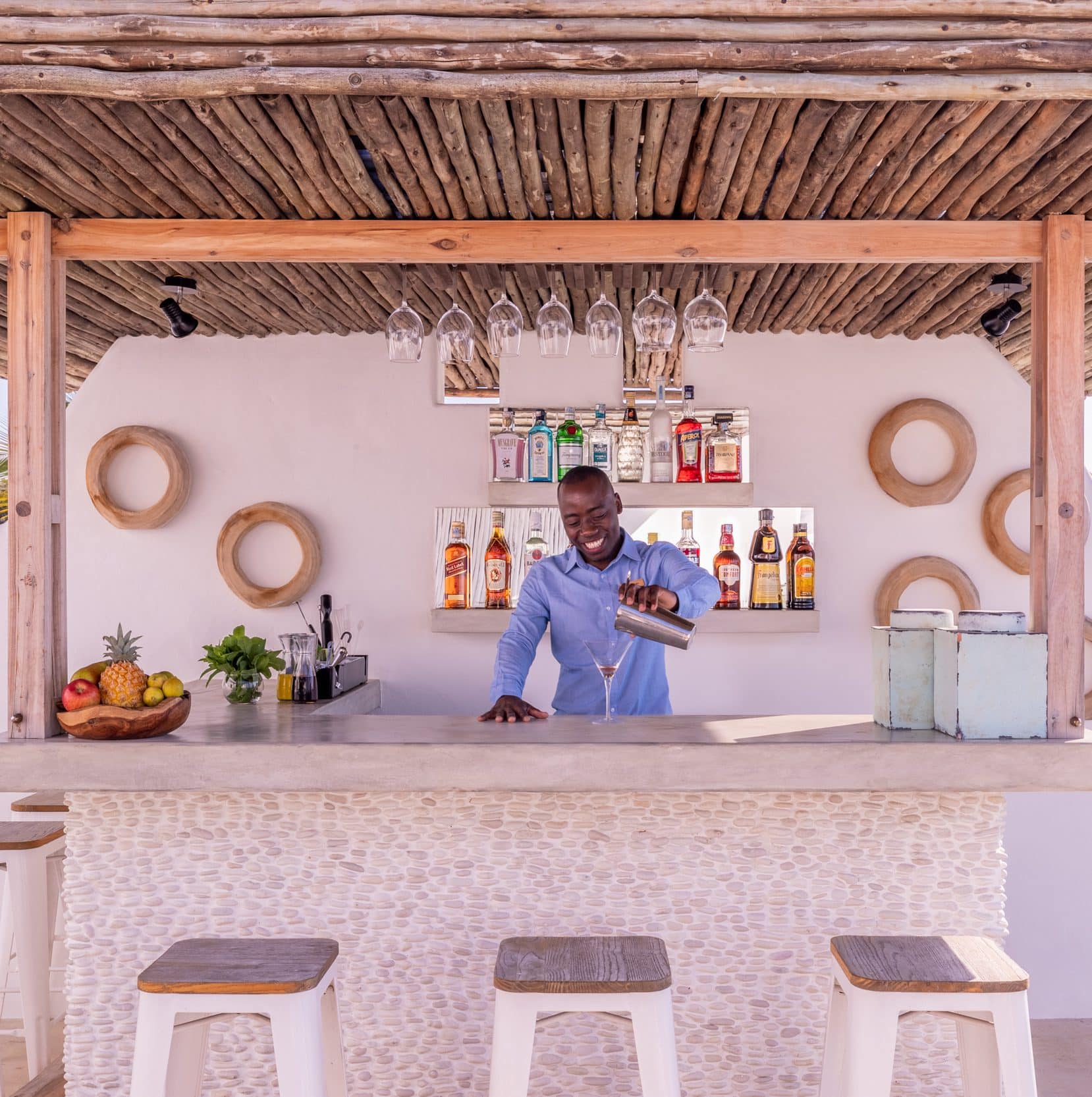 Sala bar Santorini Mozambique