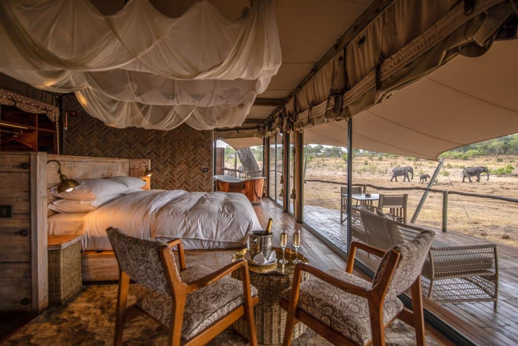 Somalisa Expeditions Hwange National Park Zimbabwe chambre