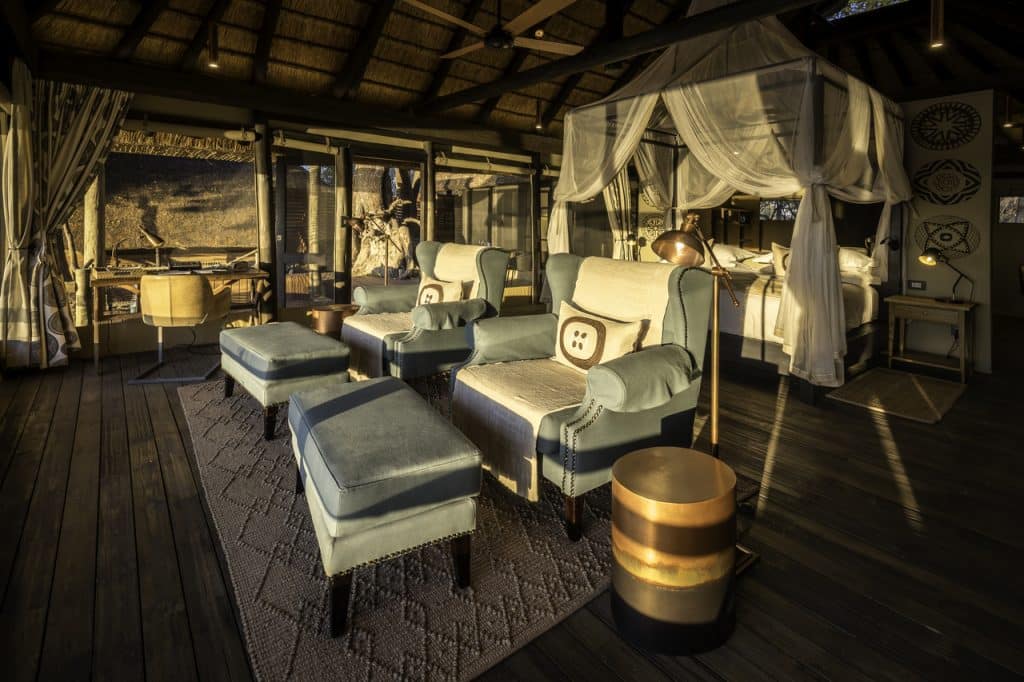 Suite chambre Kings Pool Camp Botswana