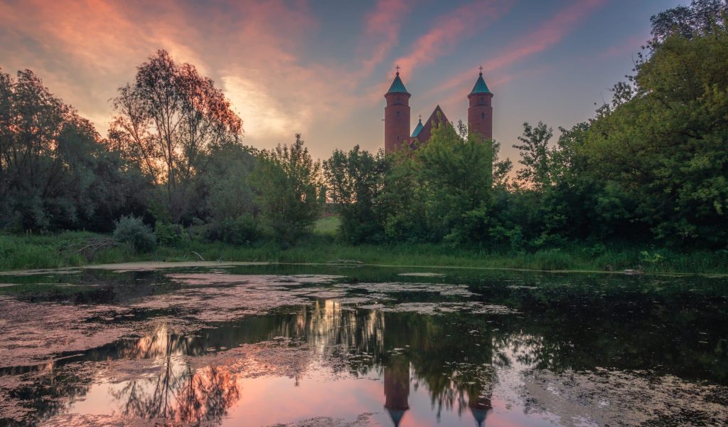 Fortified,Church,In,Brochow,,Masovia,,Poland