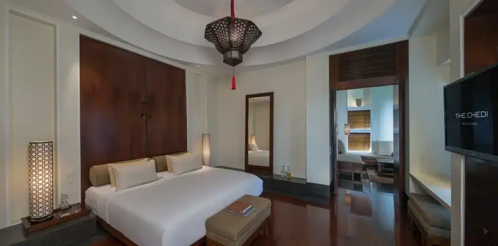 The Chedi Muscat Oman chambre