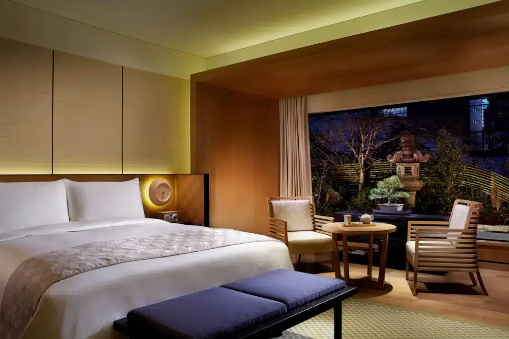 The Rits Carlton Kyoto Japon chambre
