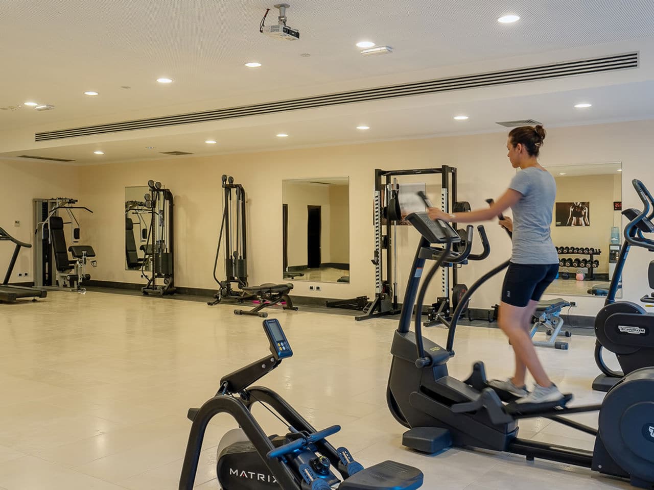 Therasia resort sea and spa Italie gym