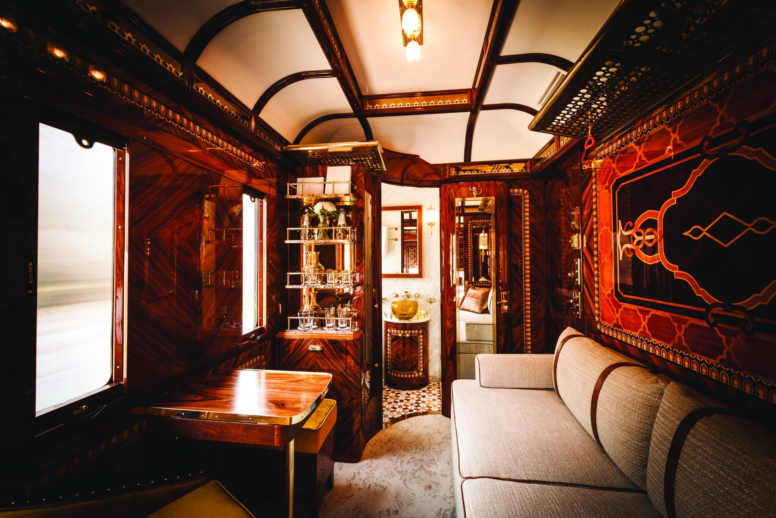 Venice Simplon Orient Express chambre petit salon