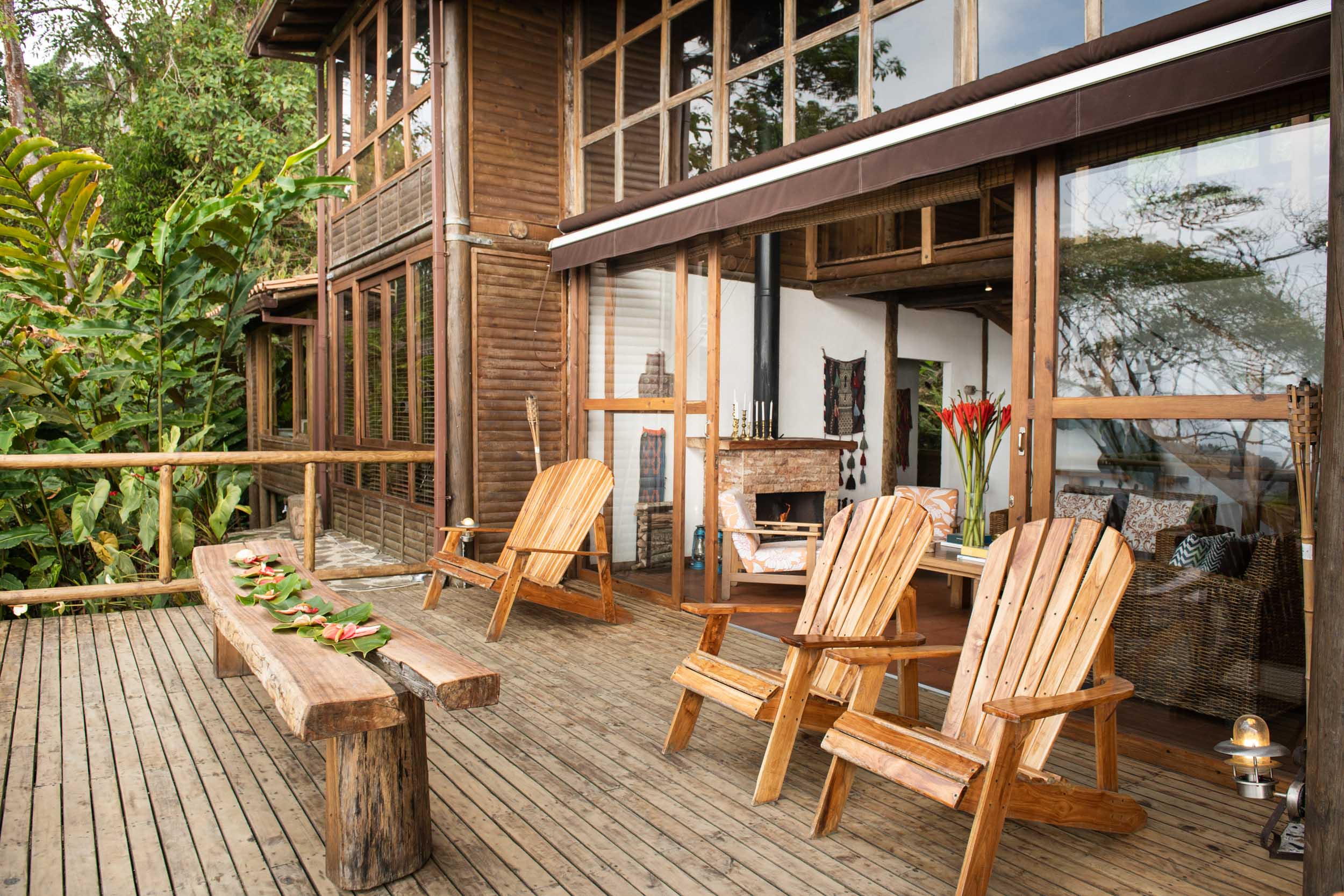 Villa privée à Santa marta colombie terrasse