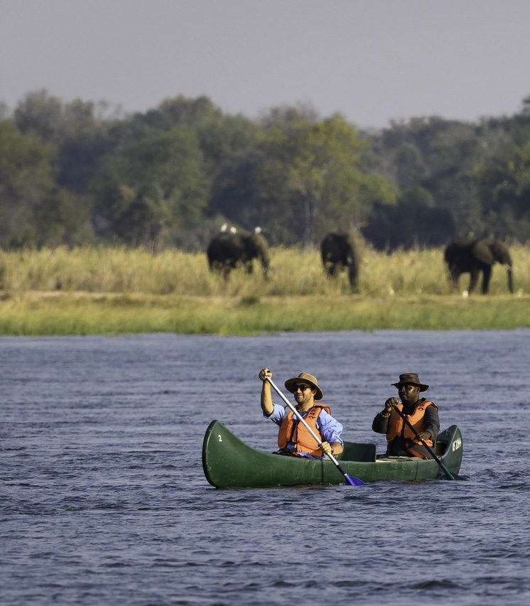 Wilderness Little Ruckomechi Zimbabwe canoe safari