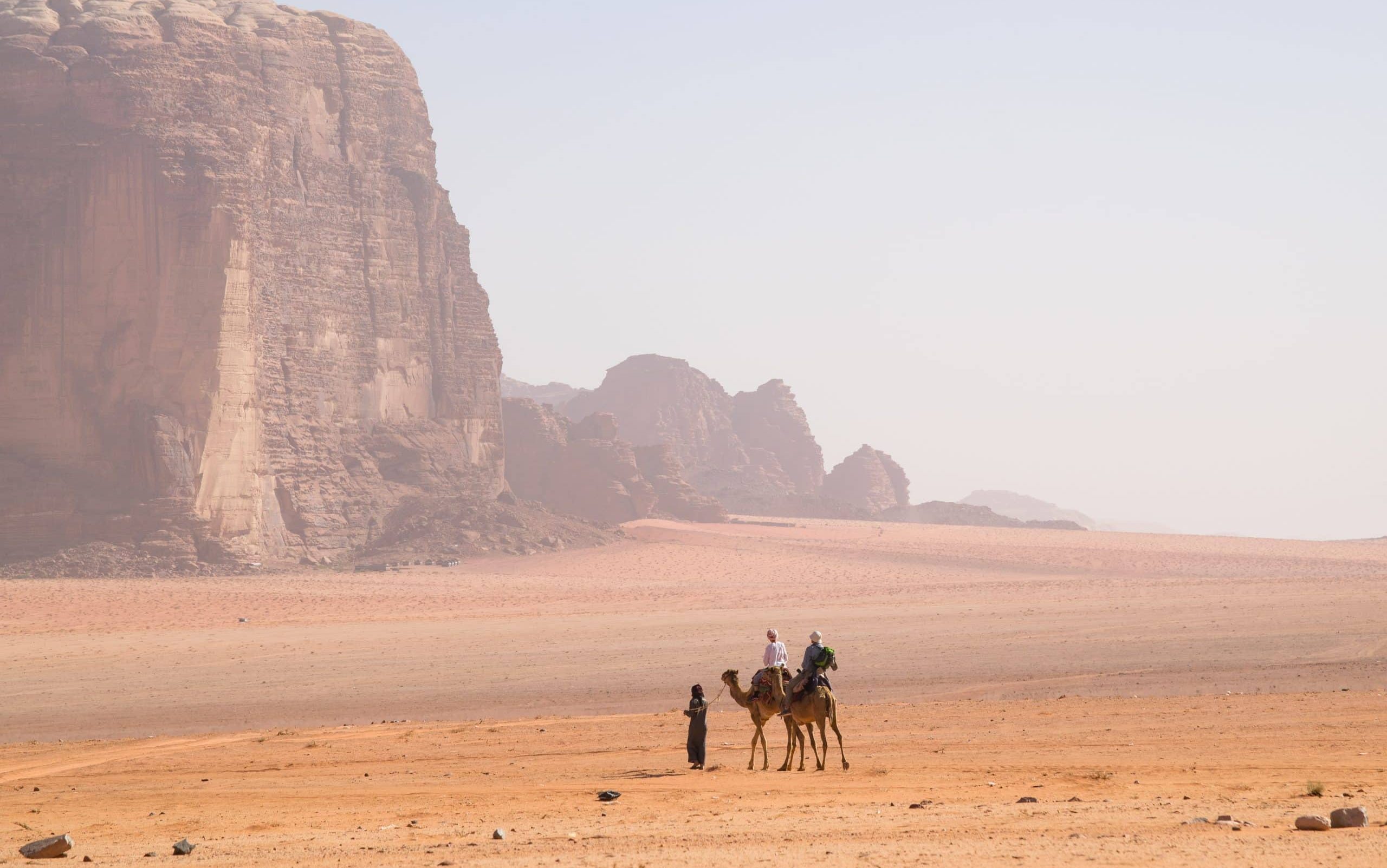 Méharée au cœur du Wadi Rum