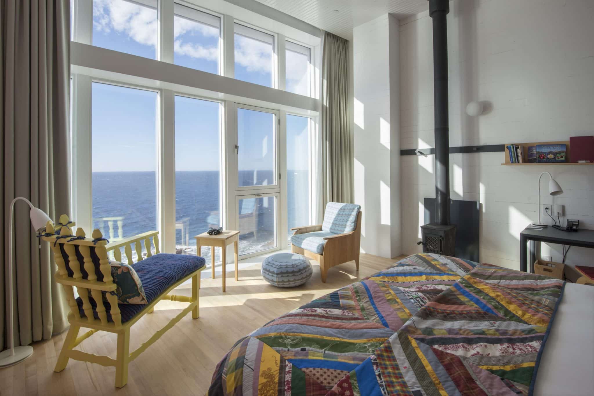 Fogo Island Inn chambre vue mer Canada