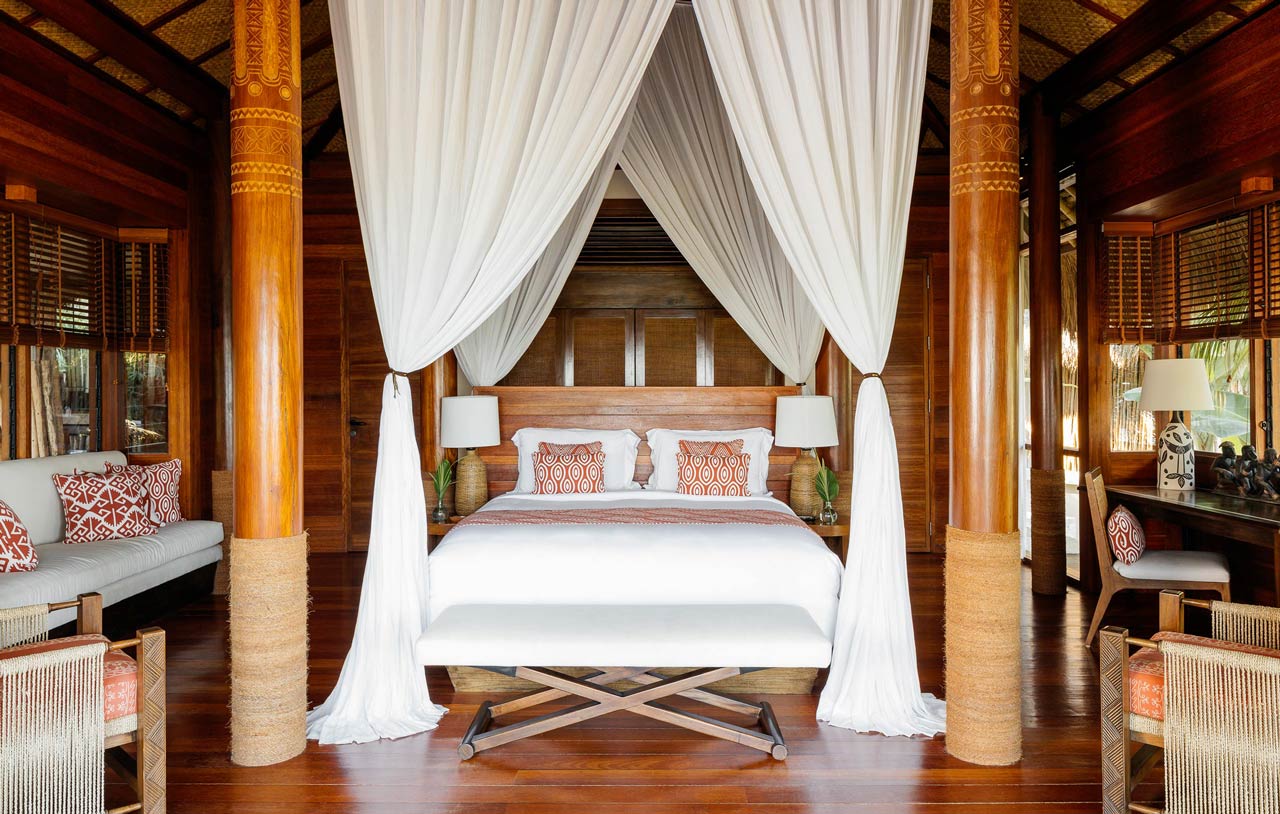 Nihi Sumba Indonésie et Bali chambre