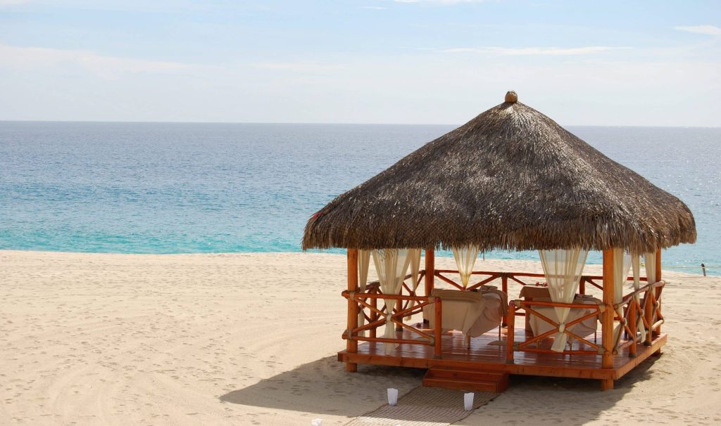 Beach,Spa,Outdoors,On,Beach