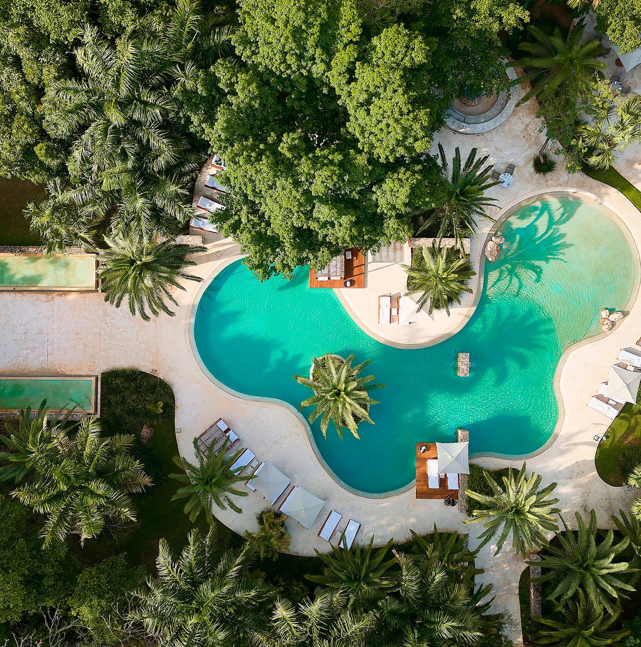 Chable Yucatan Merida Mexique piscine